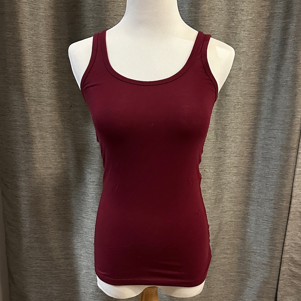SO Women's Deep Red Tank Top